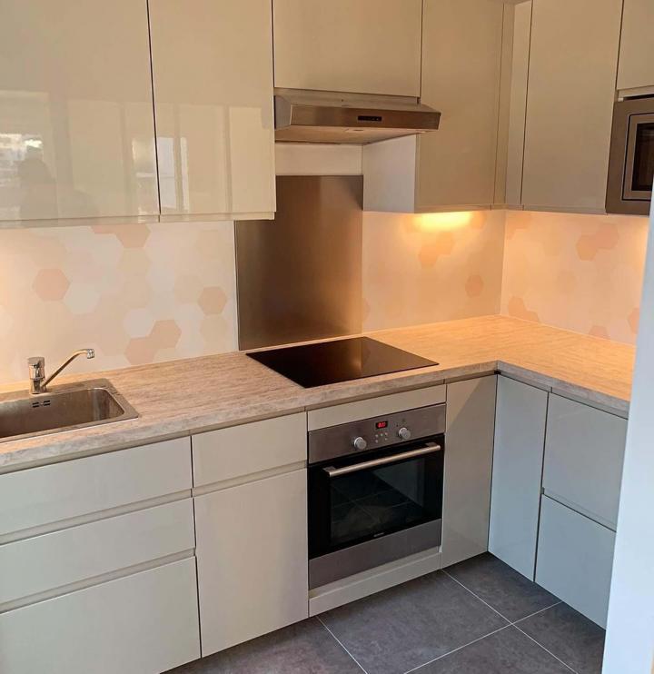 Une cuisine rénovée selon vos besoins.